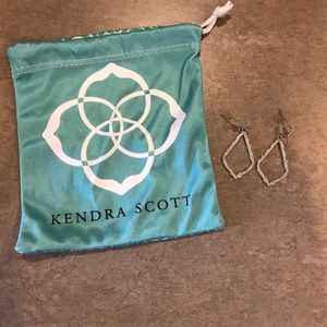 Kendra Scott Sophia Silver Drop Earrings